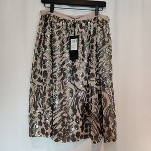 Goldie London NWT Women Sequins Skirt